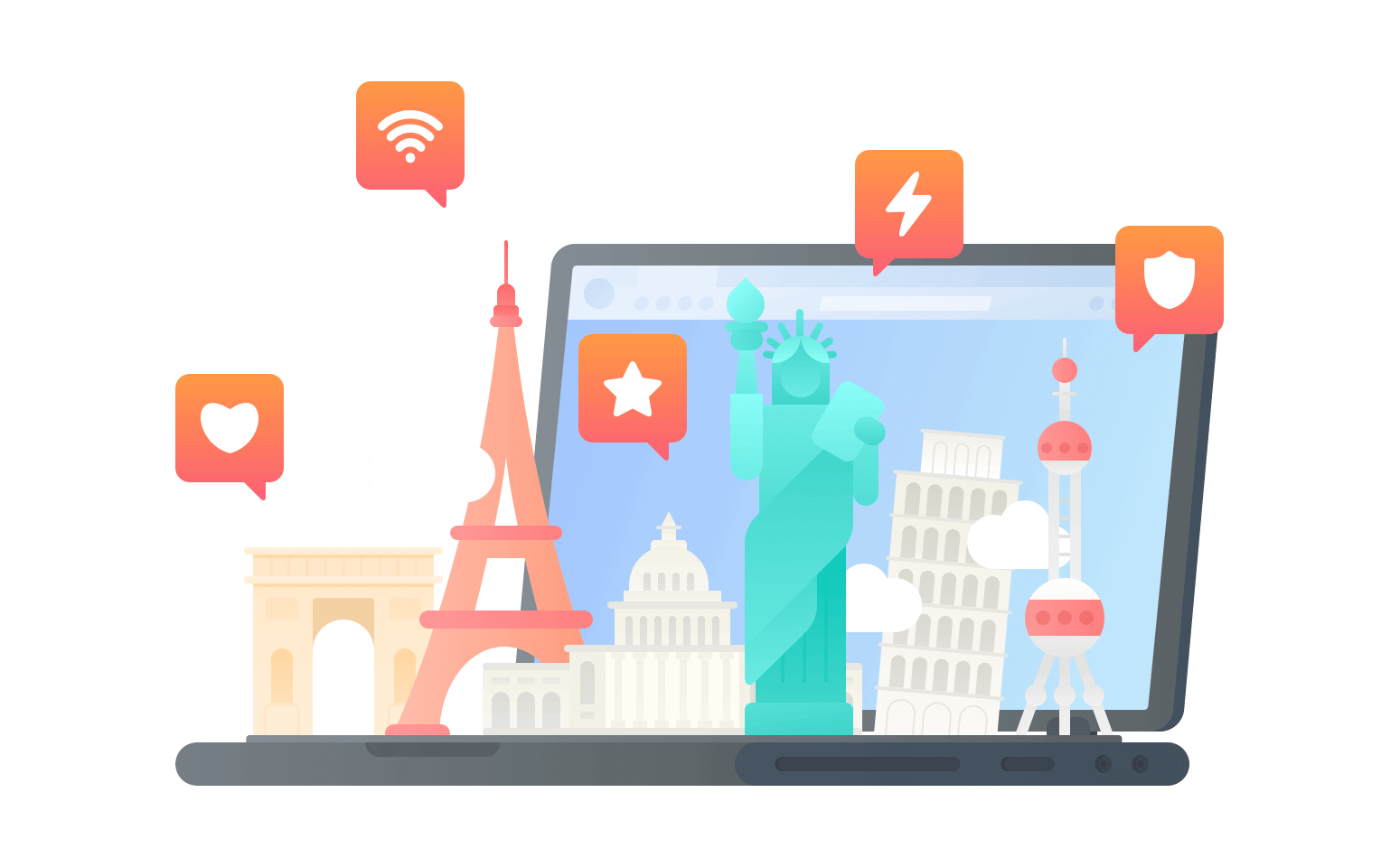 国外回国VPN - ROUTECN